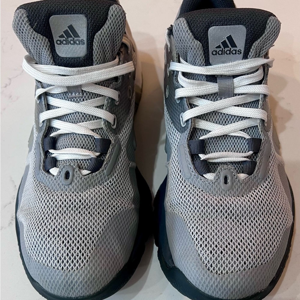 Adidas Dropset Gray and White Sneakers